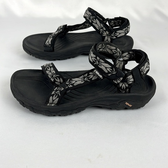 Teva Hurricane XLT Hazel Black Hiking Sport Sandals Womens Size 7 - Picture 7 of 13